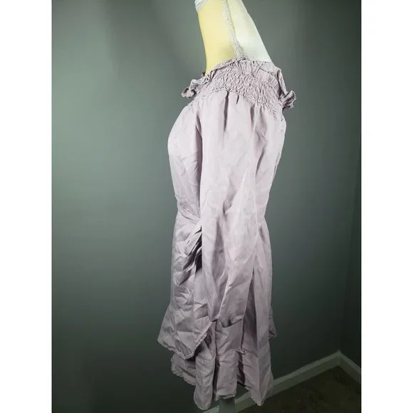 Express off the shoulder wrap dress womens size L. - Picture 6 of 8